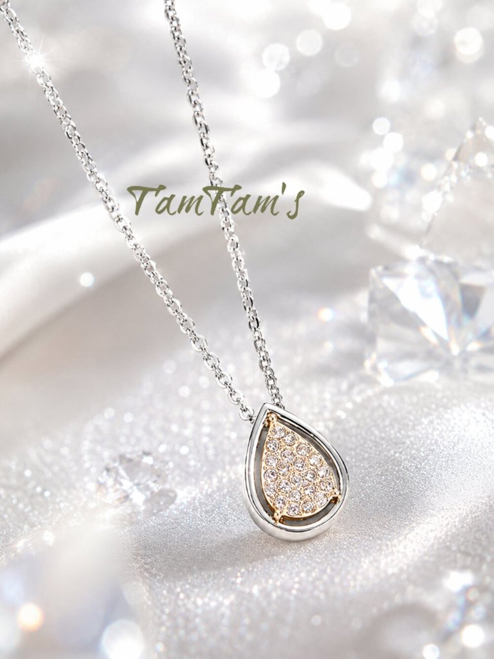 Park Lane Evie Pave Necklace